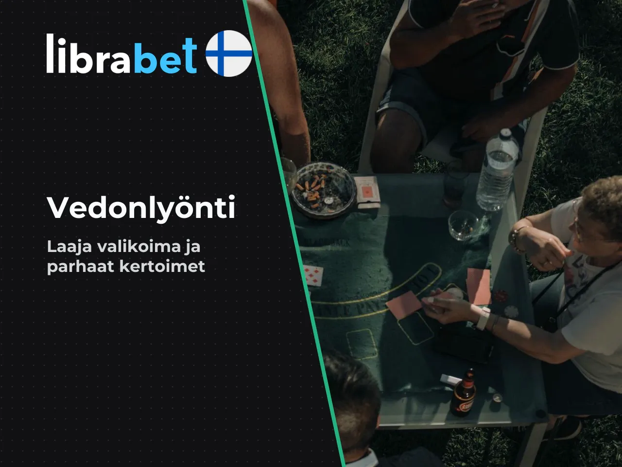 Kohdevalikoima ja kertoimet Librabetissa. Jalkapallossa tarjontaan