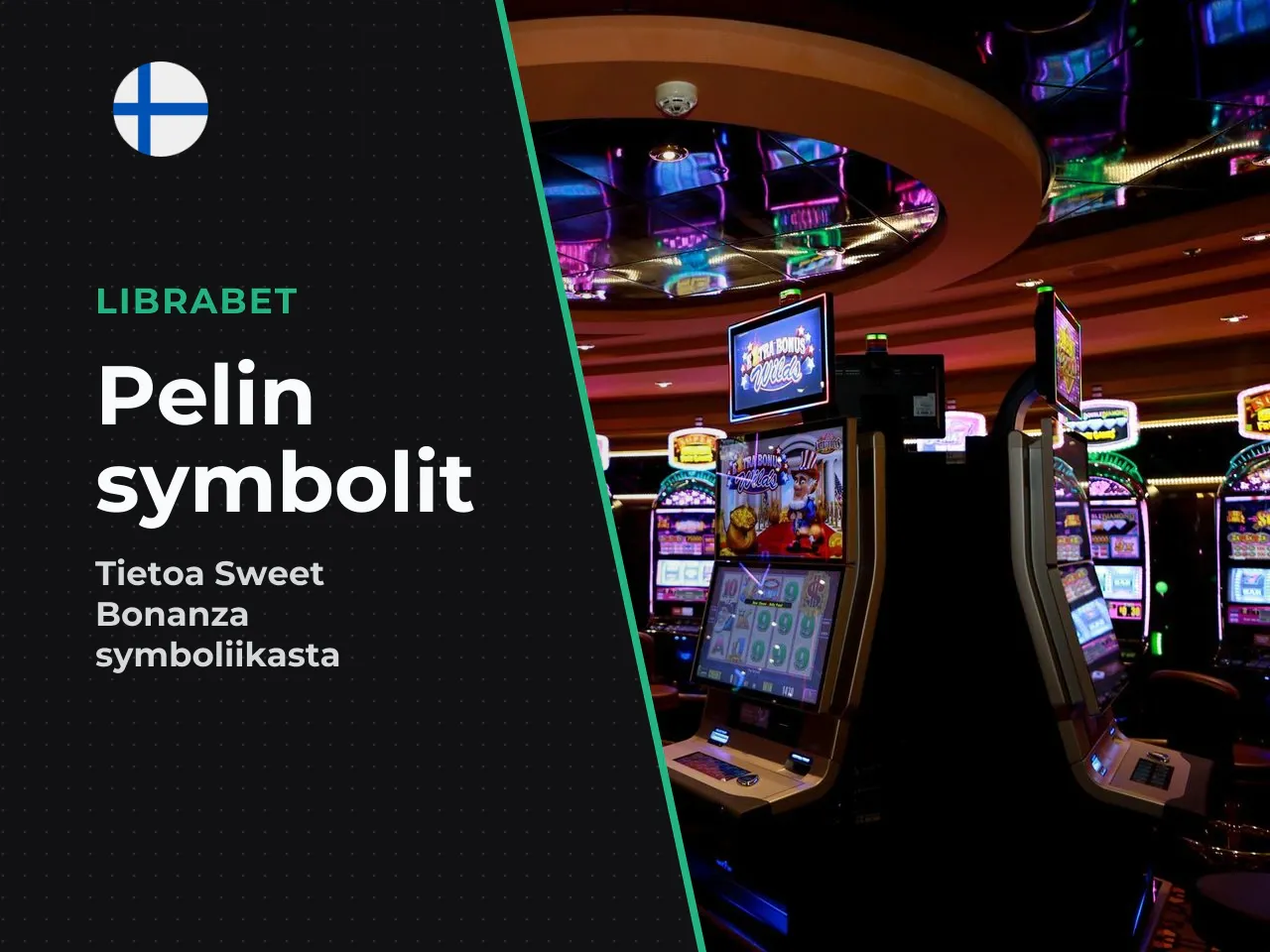 Tavanomaiset, Wildit ja Scatter-symbolit. Sweet Bonanza