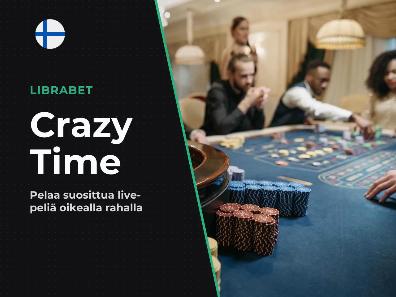 Crazy Time oikealla rahalla kasinolla. Kun