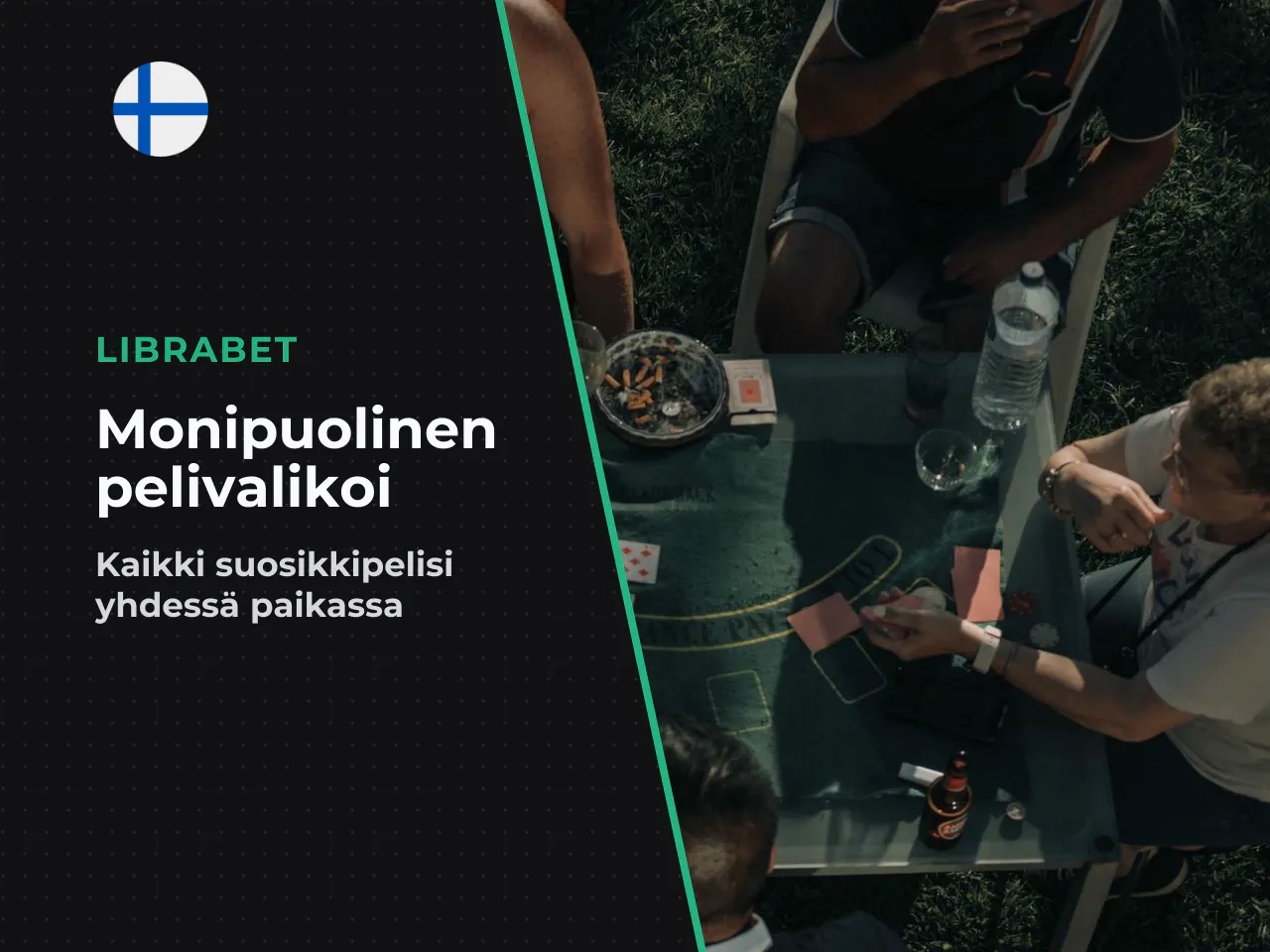 Librabet pokeri, kasino ja live casino