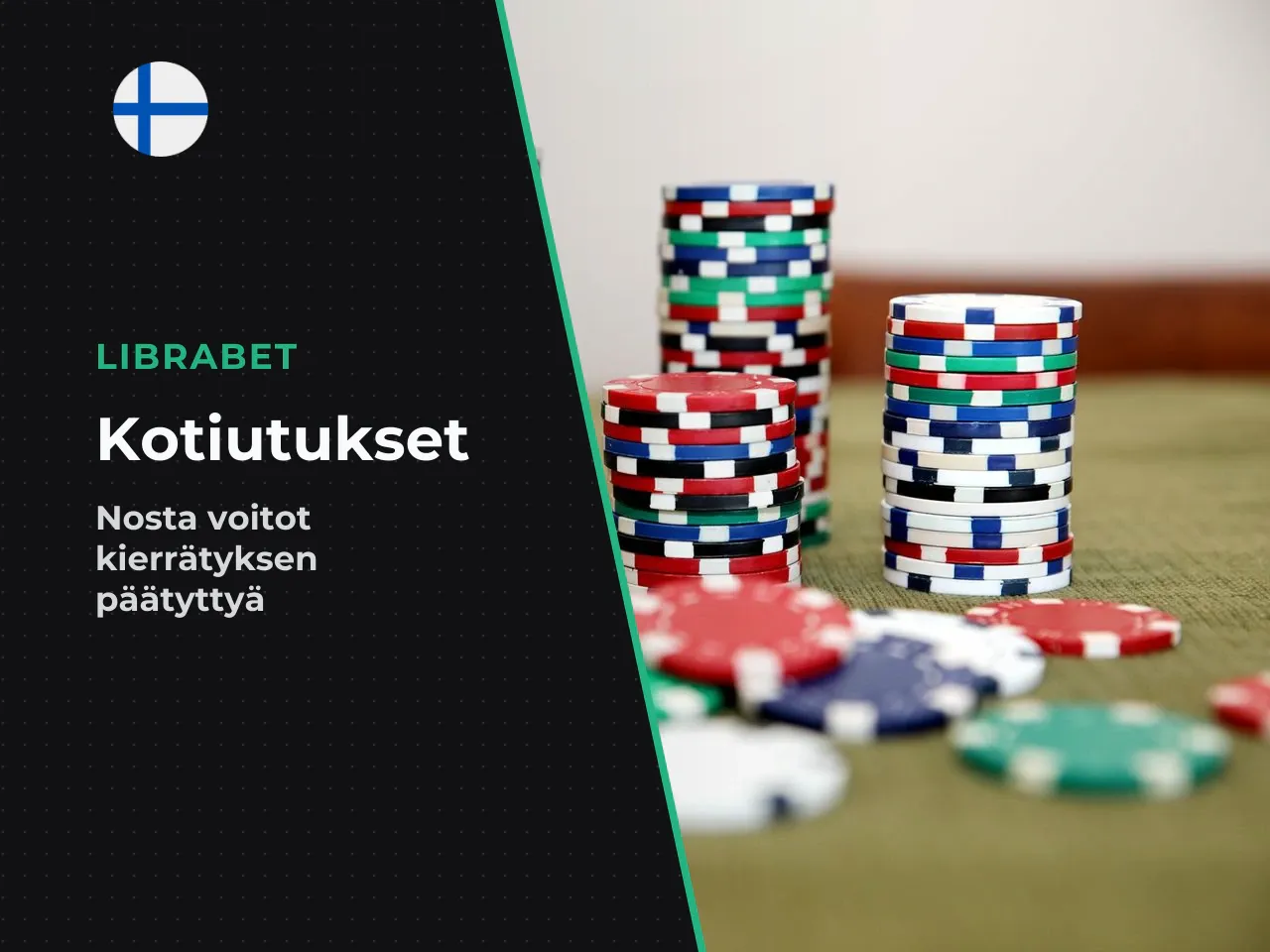 Kotiutukset bonuksen kierrätyksen jälkeen. Kun Librabet