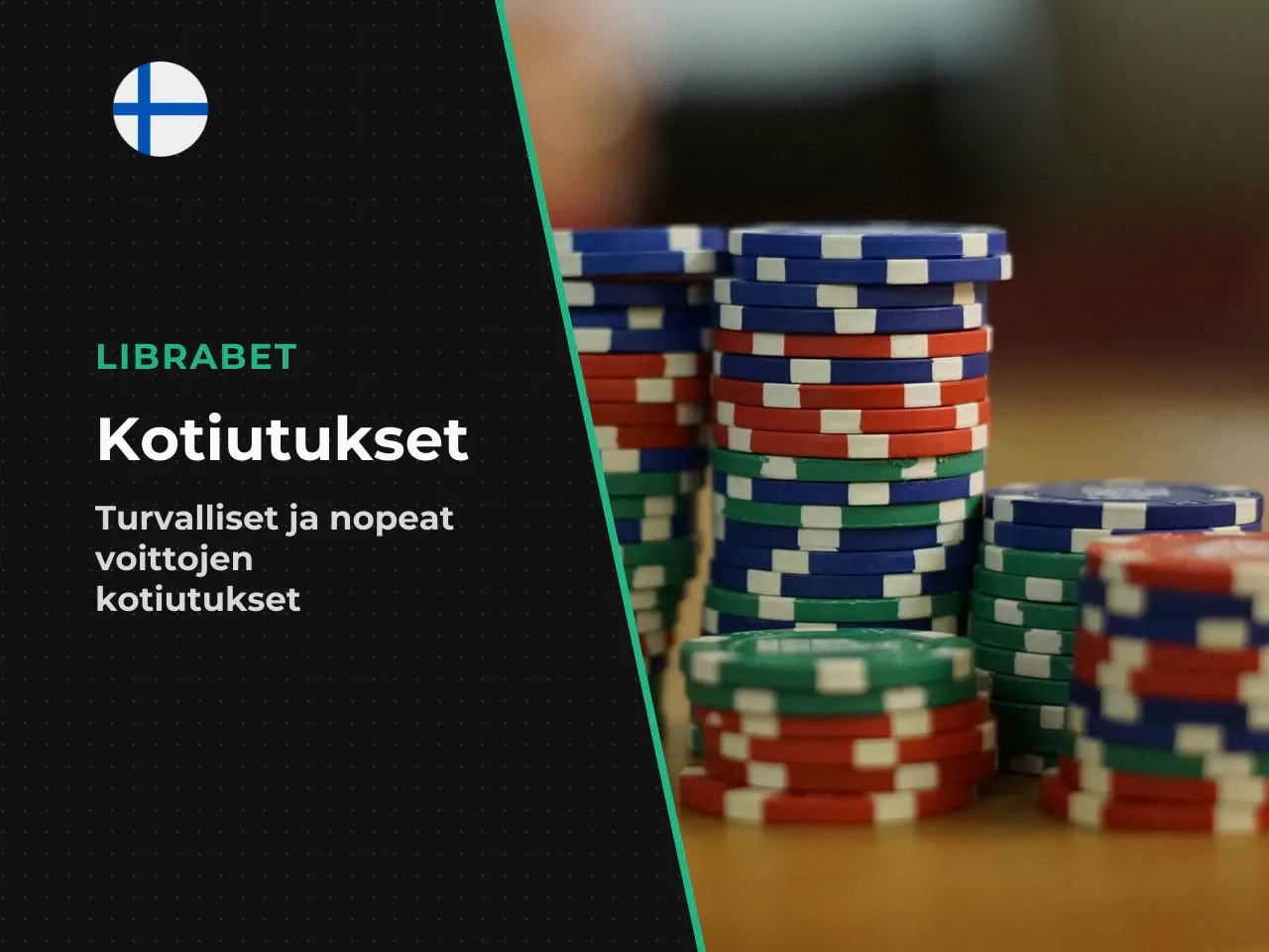 Librabet maksutavat kotiutuksiin. Librabet tarjoaa laajan