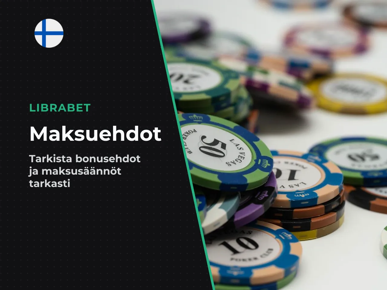 Talletus, kotiutukset ja bonusehtojen tarkistaminen. Talletusta