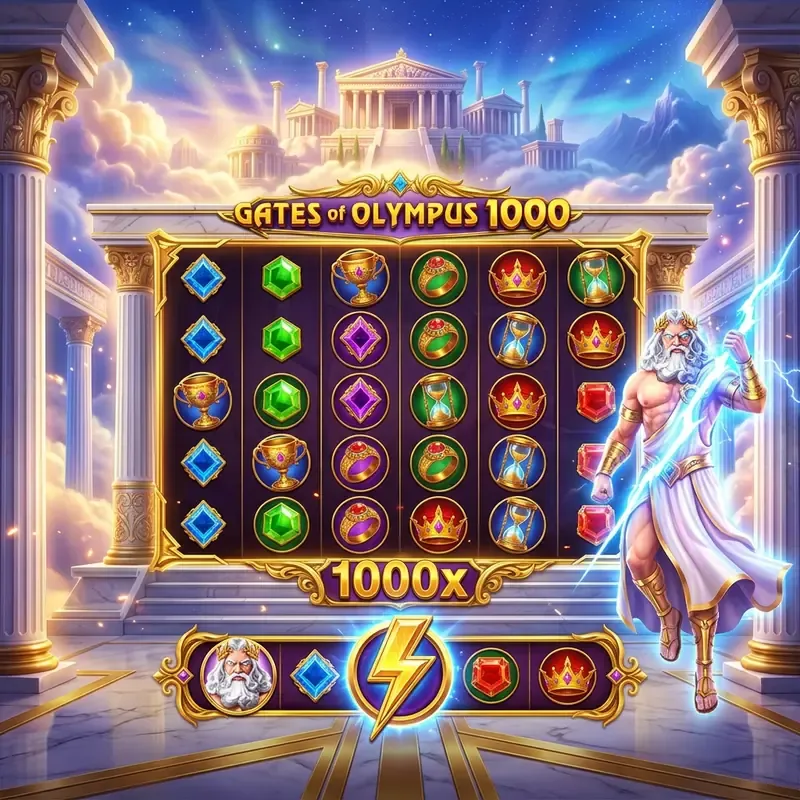 Gates of Olympus 1000 demo-slot, bonukset