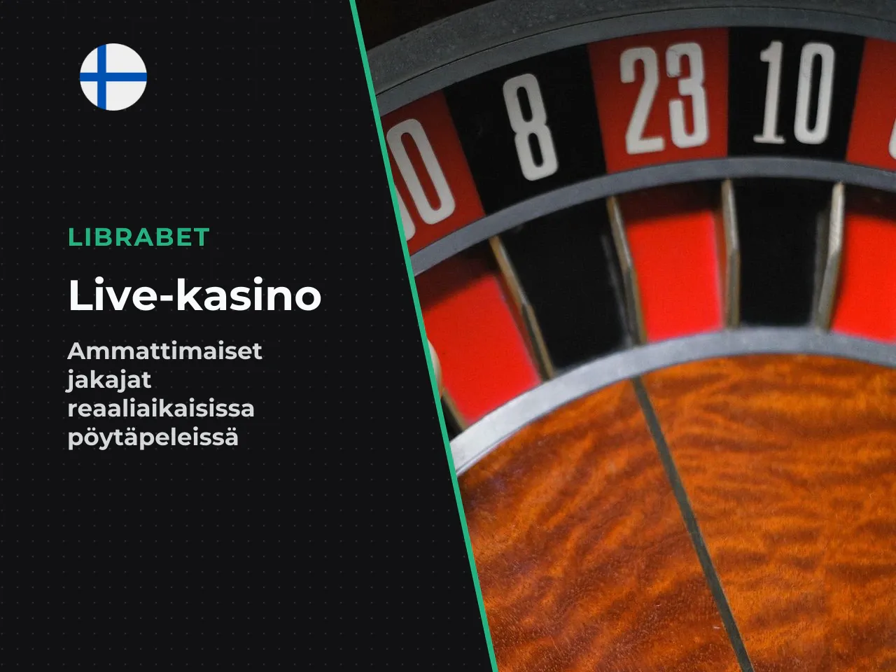 Live-kasino ja pöytäpelit Librabetilla. librabet live-kasino