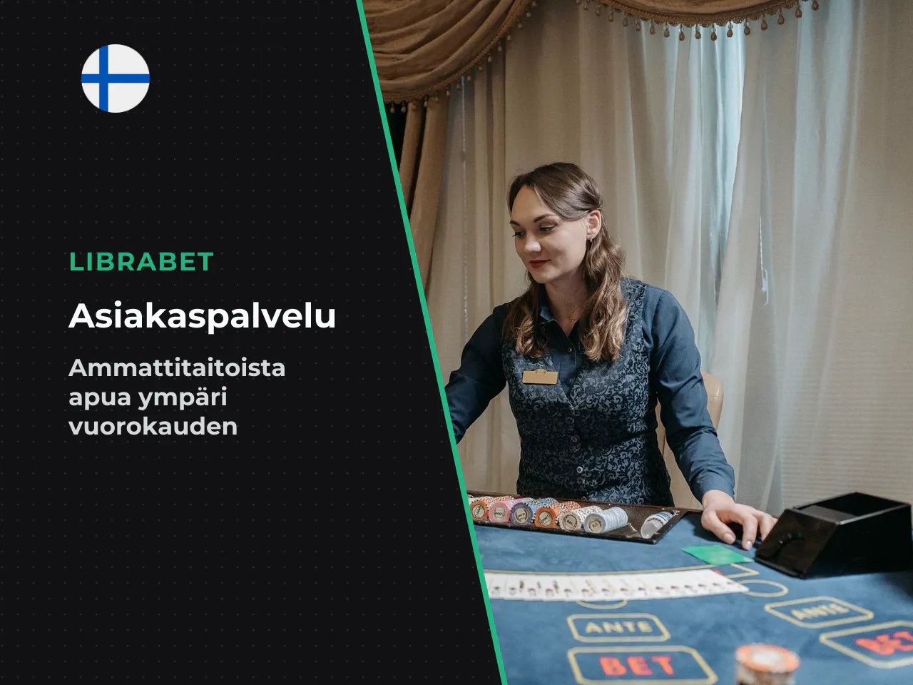 Librabet kasino hyödyntää samaa periaatetta. Live