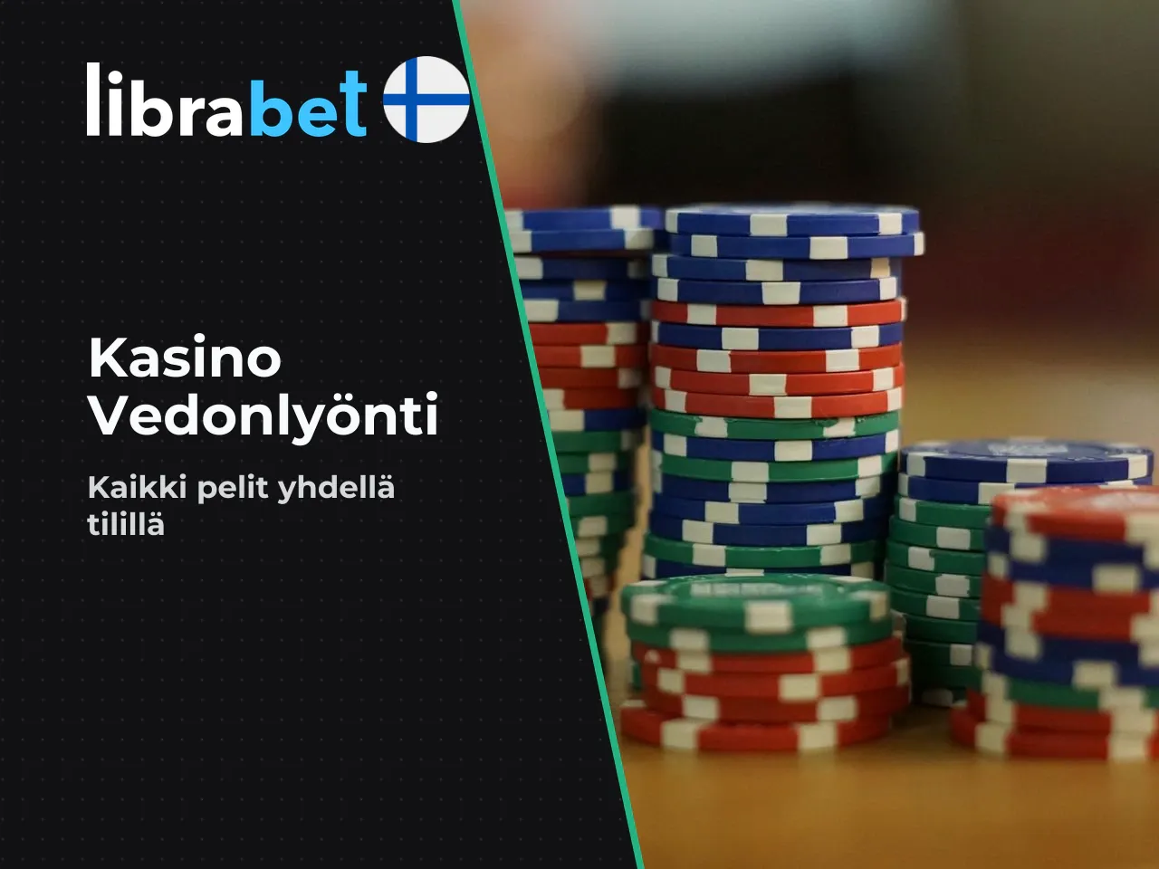 Librabet casino ja vedonlyönti samalla sivustolla