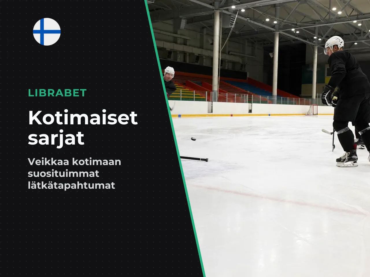Suomalaiset sarjat ja kotimaiset kohteet. Suomalaista