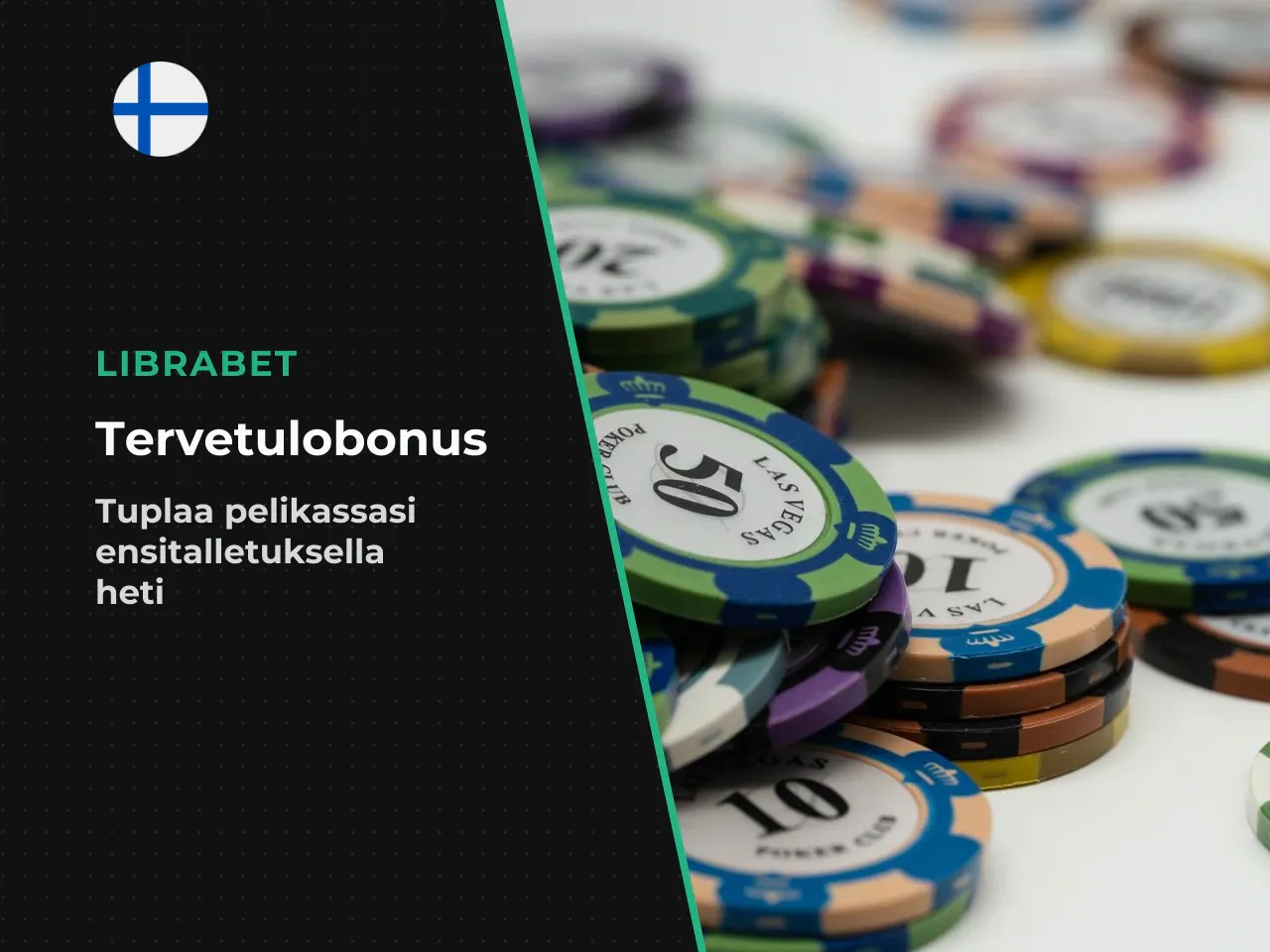 Librabet bonus vedonlyöntiin ja uusien asiakkaiden